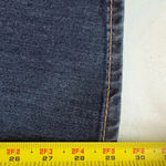 Live Hard Play Hard Jeans Rhinestones Pocket Brown Lace Bootcut Cowgirl Y2K 0246 Blue Size 10 Photo 4