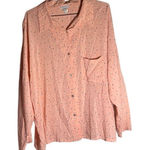 Eberjay Eberjey Viscose Peach Long Sleeve Pajama Set Large Photo 0