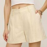 Reformation High Rise Tan Shorts 10 Photo 1