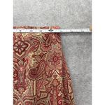 Talbots Women's Skirt Midi Floral Size 2 Petite 100% Silk Lined Paisley Photo 4