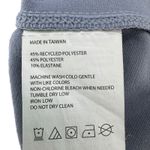 prAna  Short Sleeve Boat Neck Pullover T Shirt Dress Women's Large‎ Blue Casual Photo 3