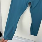 Lululemon  Align High Rise Crop Leggings Sz 10 Blue Green Nulu Photo 14