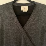 Kate Spade {XXS}  metallic sweater-knit wrap dress Photo 5