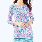 Lilly Pulitzer Marlowe Boatneck T-Shirt Shift Mini Dress Large Photo 1