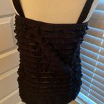 Allison Brittney Allison Brittany|| Black ruffled tank Photo 4
