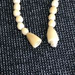 Rosette Vintage  Bone like necklace Photo 4
