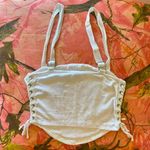 Garage white y2k brooklyn new york lace up corset Photo 1