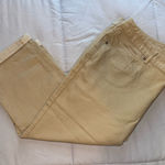 Coldwater Creek  Cropped Leg Natural Fit Khaki Jeans Size 18 Photo 0
