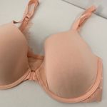 Victoria's Secret  Peach T-Shirt Lightly Lined Demi Bra Size 32DD Photo 1