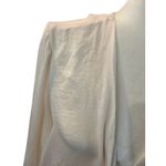 K Jordan 3X Womens Blouse Long Sleeve V Neck Smocked Waist Pullover‎ Top Cream Size undefined Photo 3