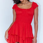 Princess Polly  Love Galore Romper Red Photo 0