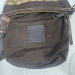 Coach Signature Canvas & Leather Crossbody Bag Brown Brass Hardware C0654-10402 Photo 8