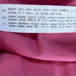 ZARA  Bootcut Pink Pants Mid-rise Stretch Chinos‎ Mini Flare Pink - Large Photo 9