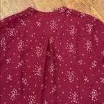 Lush Clothing Lush size 1X burgundy blouse in like new condition Photo 5