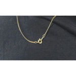 Gold tone Cross and chain Photo 4
