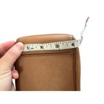 Levenger Leather Wine Carrier Tote Tan Travel Picnic Bag Vintage Hard To Find Photo 8