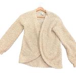 Rachel Zoe  Cream Textured Knit Cardigan Photo 0