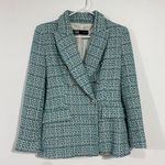 ZARA Textured Double Breasted Tweed Blazer Photo 2