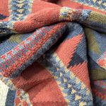 American Living 90s Vibrant Knit‎ Granny Sweater Nordic Aztec Geometric Boho Cabin Cottage Fun M Photo 6