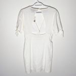 Alexis 4SI3NNA linen blend button front mini dress size L Photo 4