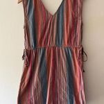 Universal Threads Universal Thread Striped V Neck Dress Photo 0