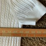 Ralph Lauren LRL Lauren White Short Sleeve Zip-Up Sweater large cotton Photo 7