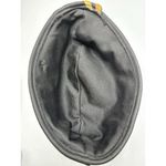 Vintage Black & Gold Striped Hat Cap Pin up military Airline Photo 6