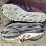 Adidas  Women's Superstar White Chalk Coral Sneakers Size 8 Photo 10