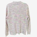Lands' End Drifter cotton 1/4 zip sweater pink XL women Photo 1
