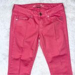 American Eagle  Stretch Women’s Pink Garment Dyed Low Rise Skinny Jeans 4 Regular Photo 2