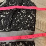 Tadashi Shoji  metallic lace crochet dress Photo 3