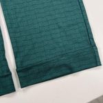 Betabrand crop Cuffed Dress Yoga Ponte Pant Green Geometric Pattern Size XLP Photo 5