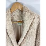 C&C California  Cream Fuzzy Sherpa Jacket Size Medium Photo 2