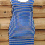 Alexander Wang  Striped Bodycon Tank Dress Stretch Photo 0
