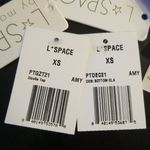 l*space 💕L*💕 Pointelle Rib Bikini Set ~ Gizelle Top + Desi Bottom ~ Purple XS NWT Photo 9