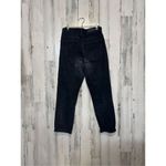 Nasty Gal collection black mom super high rise jeans size 6 Photo 11