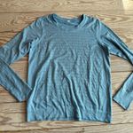 Lululemon Breeze By Long Sleeve size 10 - no size dot Cascade Blue color Photo 1