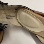 GROOVE Tribal Fringe Chunky Block Heels Size 8 A9 Black Photo 8