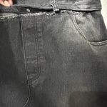 Jaded London NEW  Liberty 2 In 1 Detachable Denim Black Midi Dress Large 12 Goth Photo 11