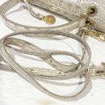 Brahmin ‎ Leather Cream Gold Hardware Clutch Handbag Crossbody Photo 9