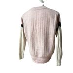 Madewell  Striped Bowden Henley Sweater in Coziest Yarn, Sz XS Photo 7