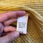 Debut  open knit cardigan size s/m yellow oversized Photo 3