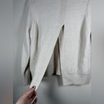 Ba&sh  Cashmere Open Back Waffle Knit Sweater Sz 6 Photo 11