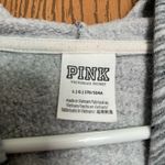 PINK - Victoria's Secret PINK gray cropped hoodie Photo 5