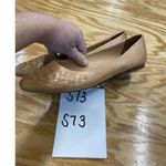 Trotters Estee Woven Ballet Flat Women's 8.5 M Brown Leather Slip Photo 2