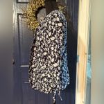 CeCe  Blue & White Linen Blend Open Blazer NWT size S Photo 2