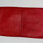 BCBG Paris Red Faux Leather Clutch Purse Women's Bag Photo 3