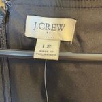 J.Crew NWT  Tailored Square-Neck Sheath Dress‎ Black Size 12 Photo 4