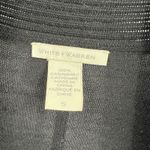 White + Warren 100% Cashmere Sweater Women's Size Small Black Cardigan Classy Photo 8