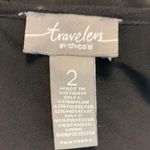 Chico's Travelers Size Large Multicolor Metallic Embellished Cardigan Jacket Photo 3